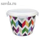 Контейнер фарфоровый круглый 950мл.