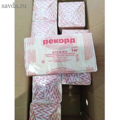 Дрожжи прессованные "Рекорд"