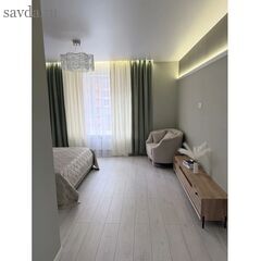 Продается  3-х комнатная квартира, 75 кв. м. (кухня-гостиная и 2 комнаты) в Краснодаре, ЖК Достояние, ул. Булгакова, 10