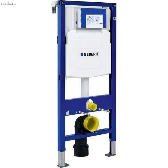 Инсталляция для унитаза Geberit Duofix Sigma UP320 111.300.00.5 со смывным бачком + Комплект крепления для инсталляций Geberit Duofix 111.815.00.1 к стене